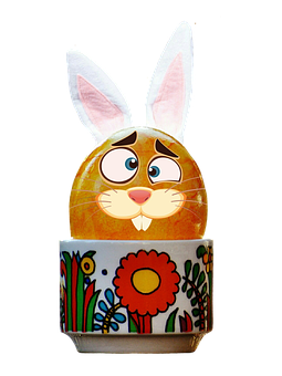 Easter Bunny Egg Decoration