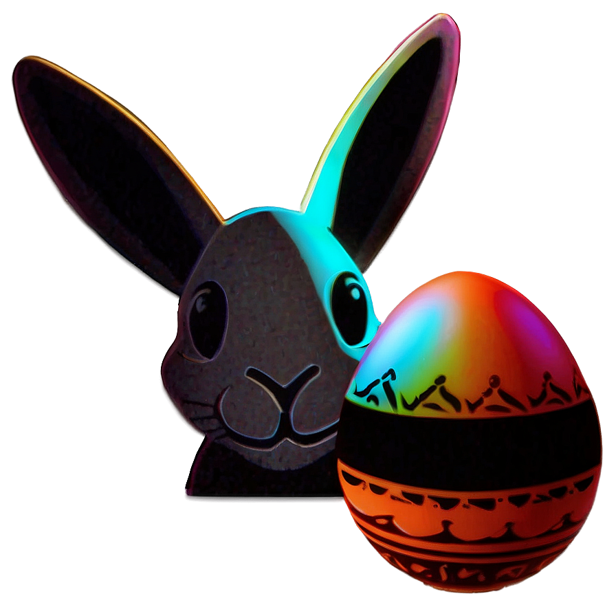 Easter Bunny Silhouette Png Thp86