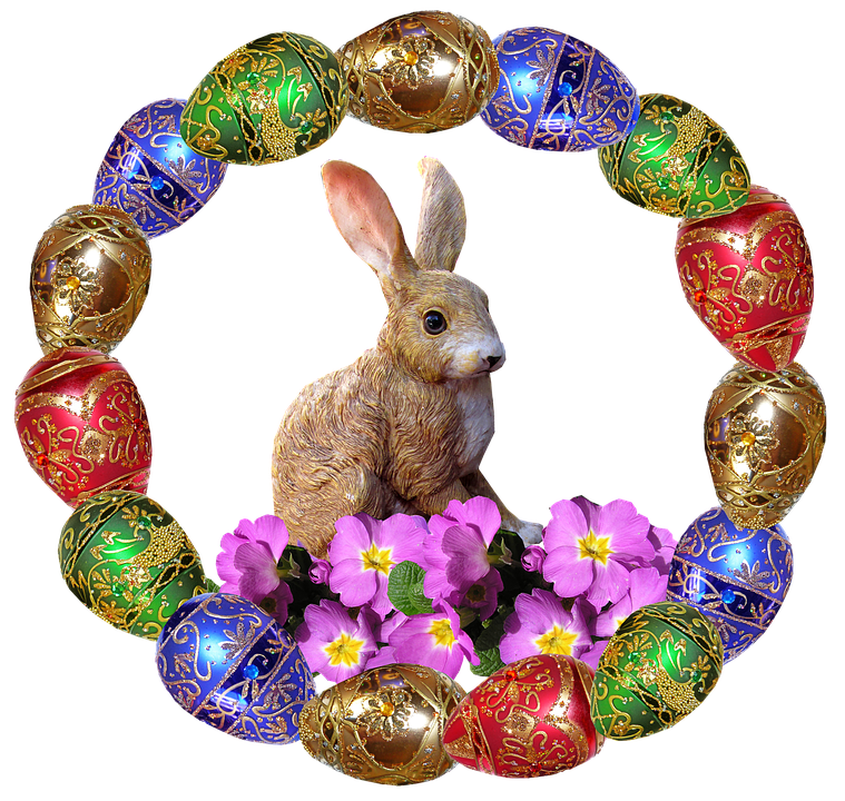 Easter Bunnyand Decorative Eggs Wreath.png