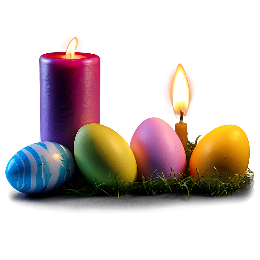 Easter Candle Light Png Rfy