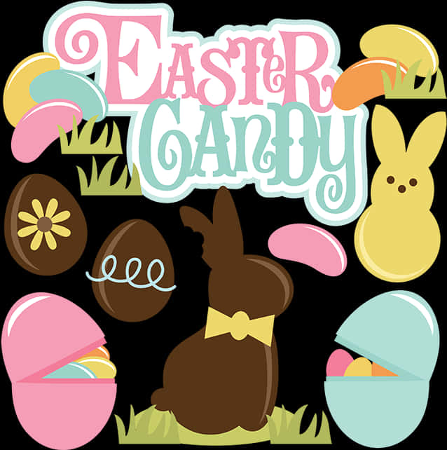 Easter Candy Celebration Graphic