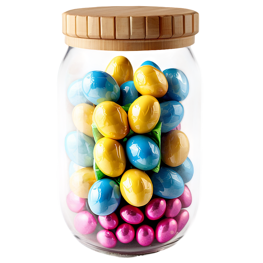 Easter Candy Jar Png Pmo31