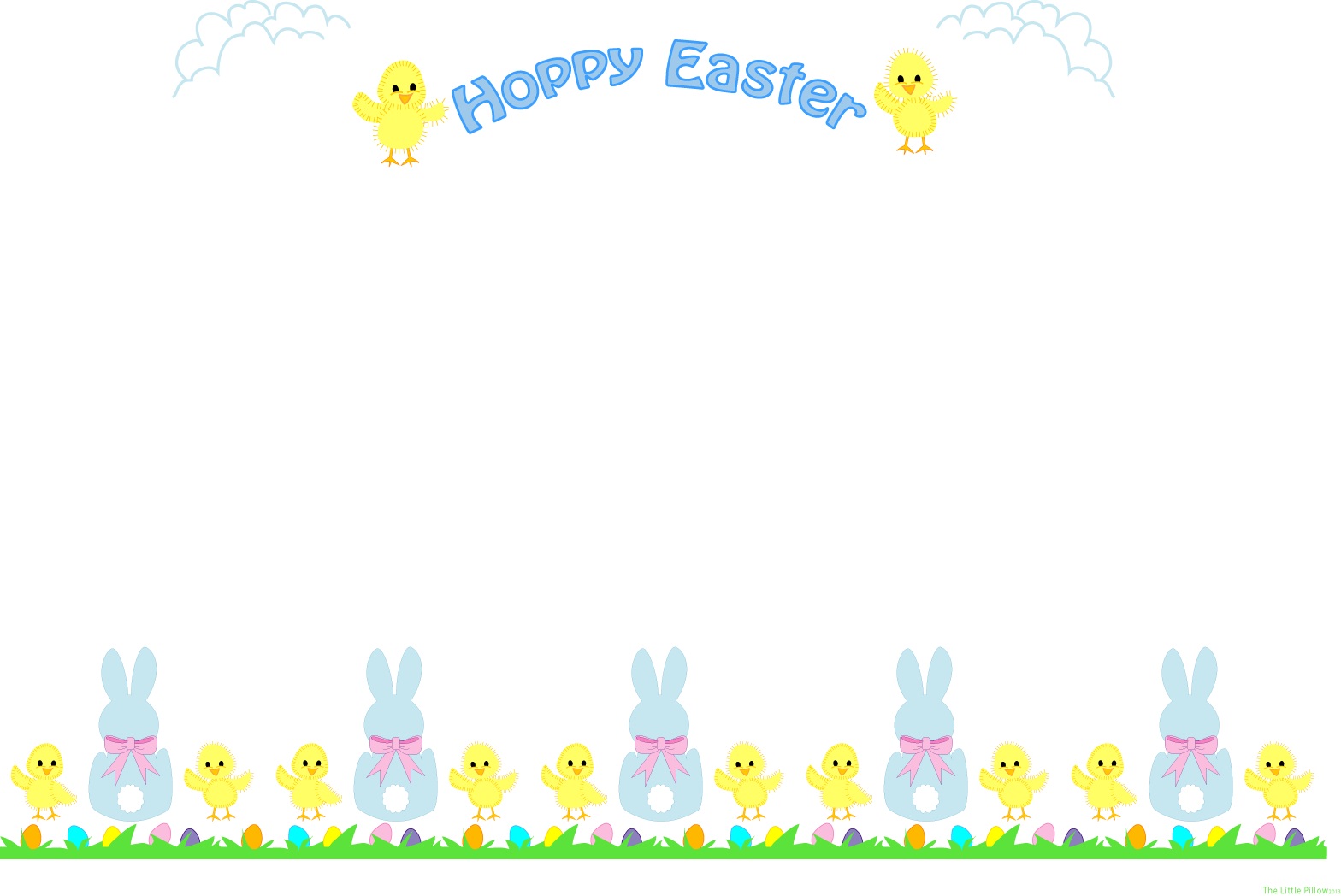 Easter Celebration Cartoon Characters