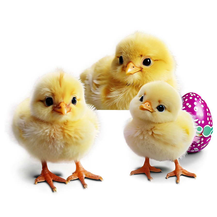 Easter Chick Cute Png 36