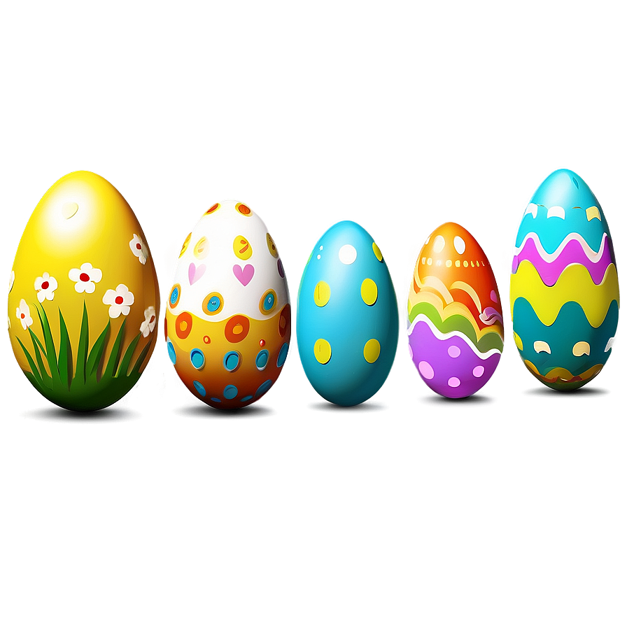 Easter Decorative Line Png Tem13