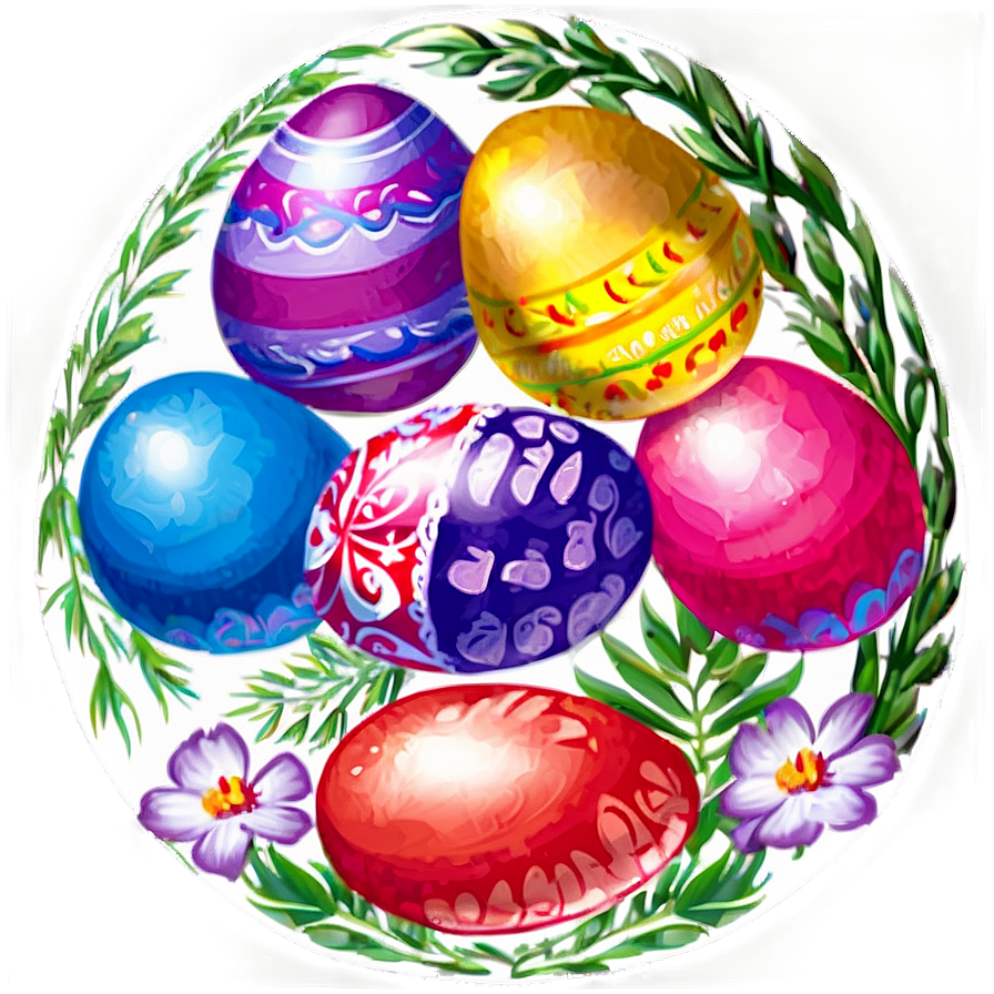 Easter Egg Drawing Png 05252024