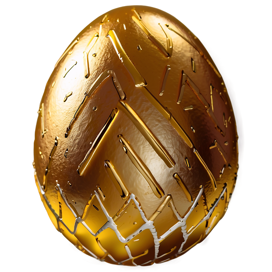 Easter Egg Golden Png Hxk