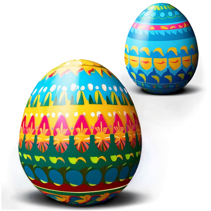 Easter Egg Illustration Png 05252024