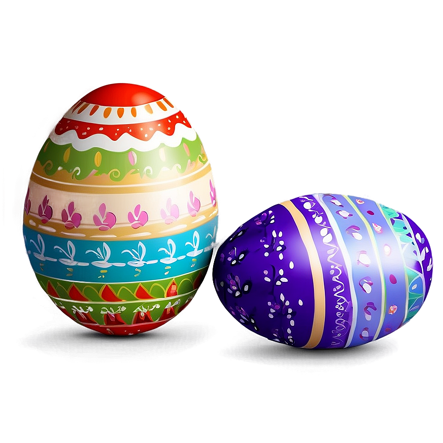 Easter Egg Illustration Png 2