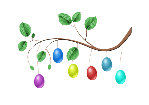 Easter Egg Tree Decoration