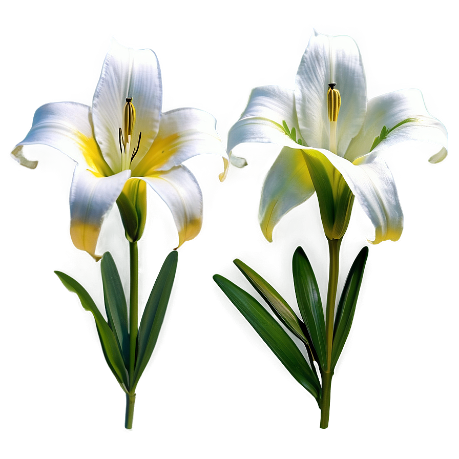 Easter Lily Clipart Png 06262024