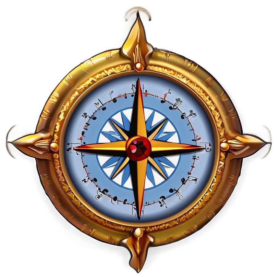 Eastern Inspired Compass Png 97