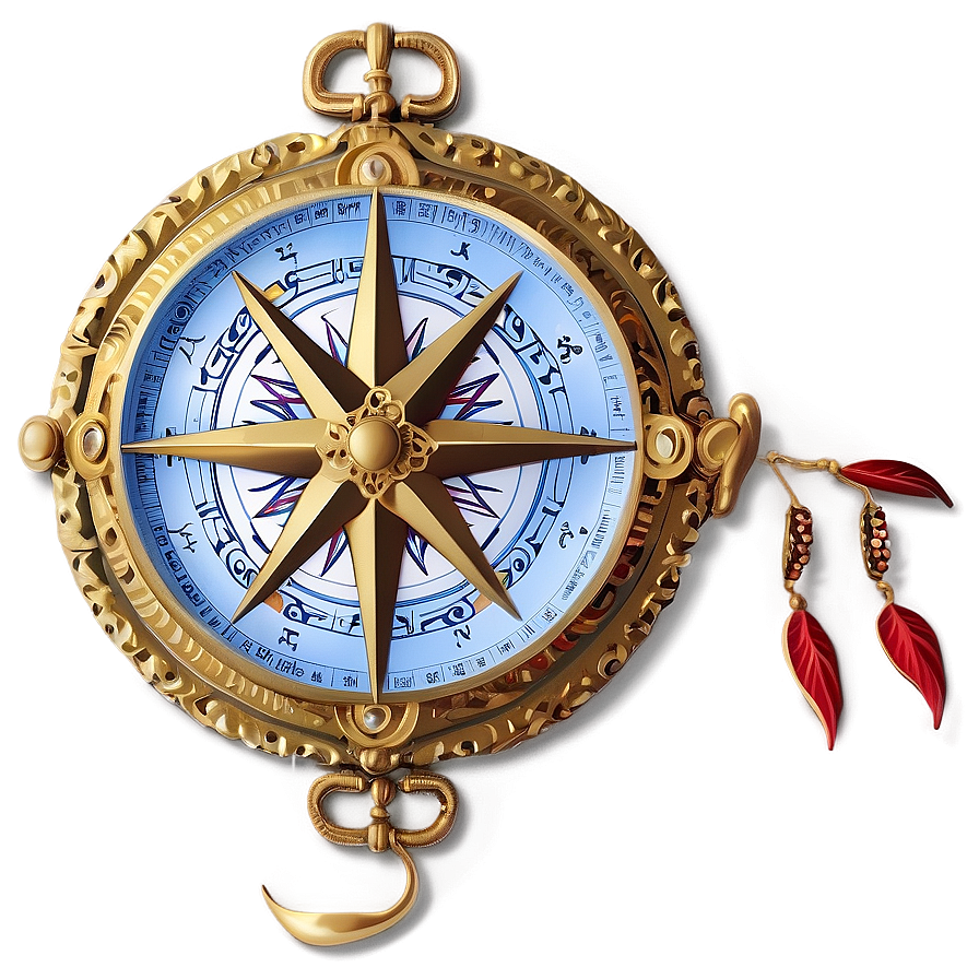 Eastern Inspired Compass Png Tho