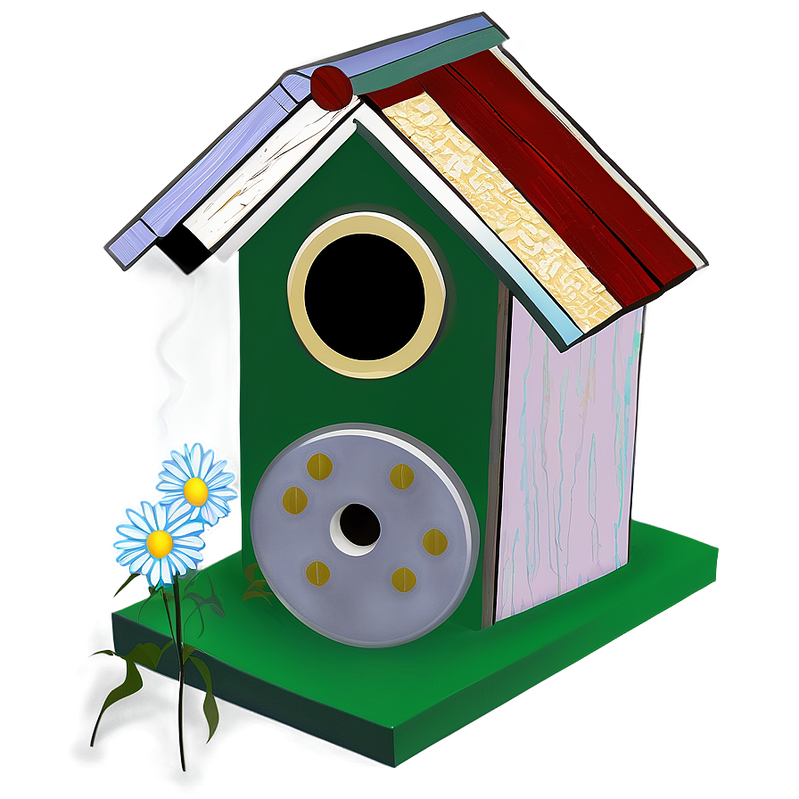 Easy Birdhouse Png 64