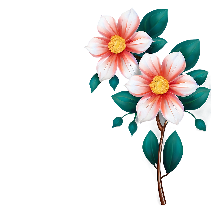 Easy Blossom Design Png Dhp92