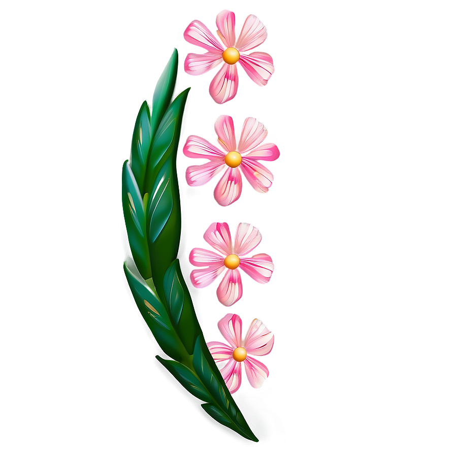 Easy Blossom Design Png Erl