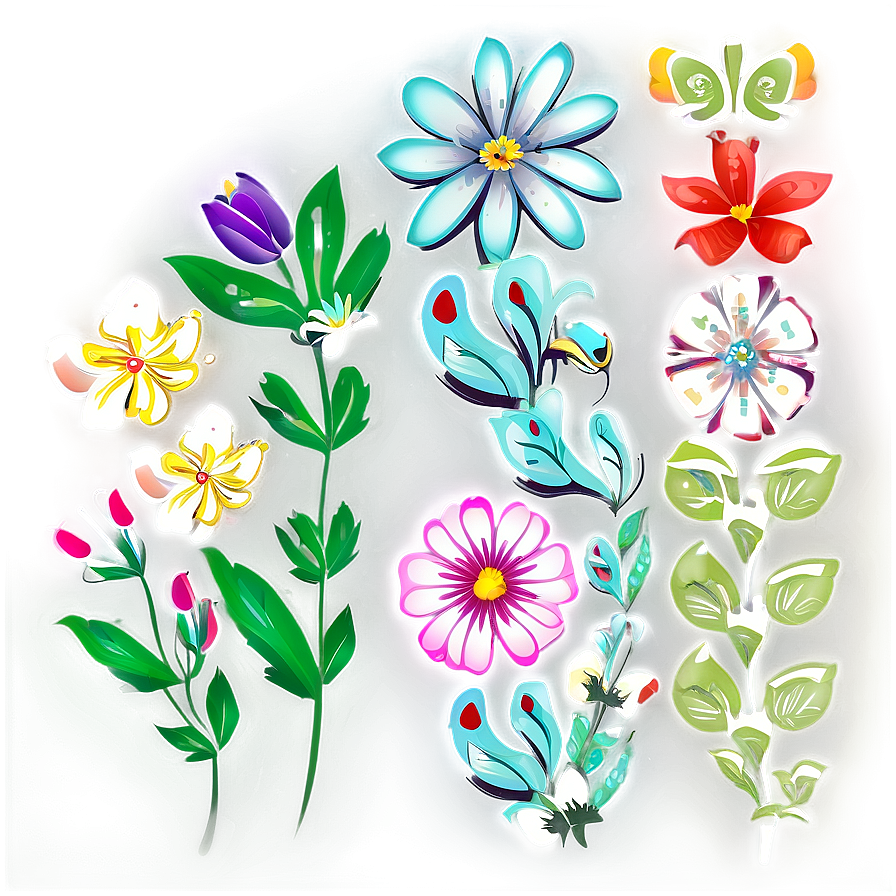 Easy Floral Illustration Png 59