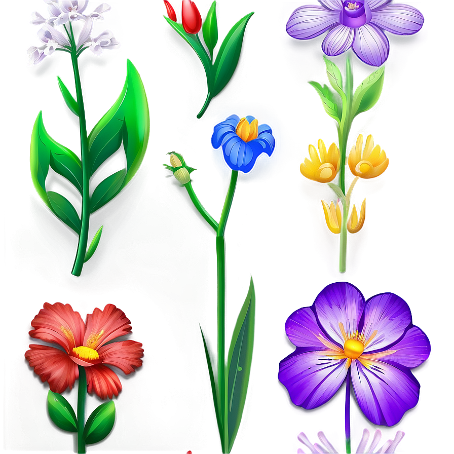 Easy Floral Illustration Png Clq