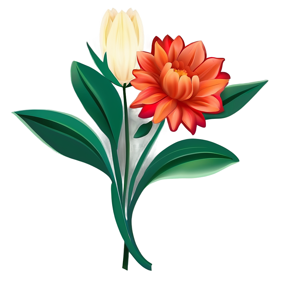 Easy Floral Illustration Png Vpg24