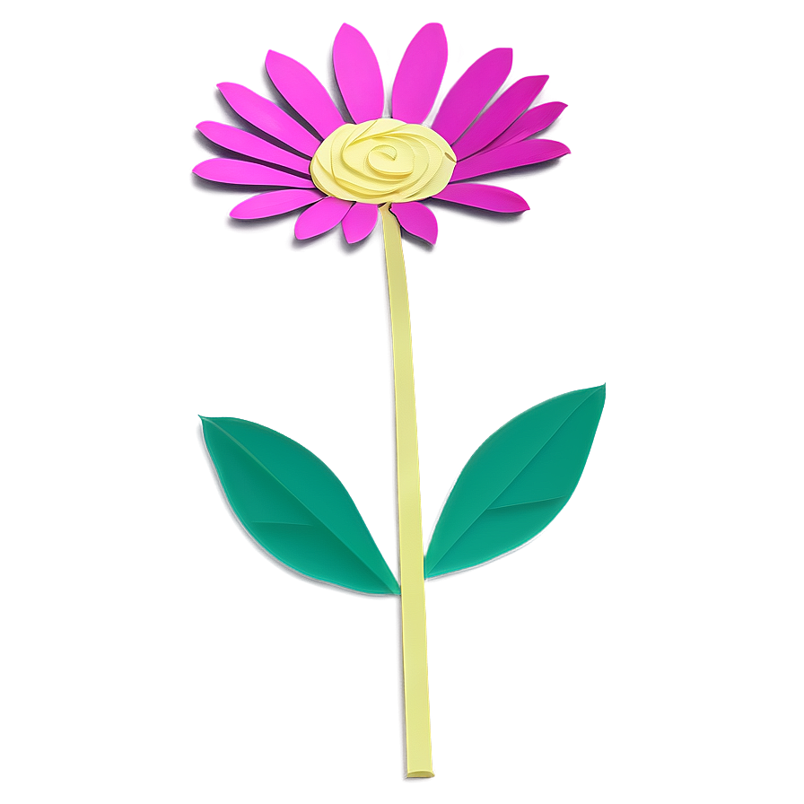 Easy Paper Daisy Png 33