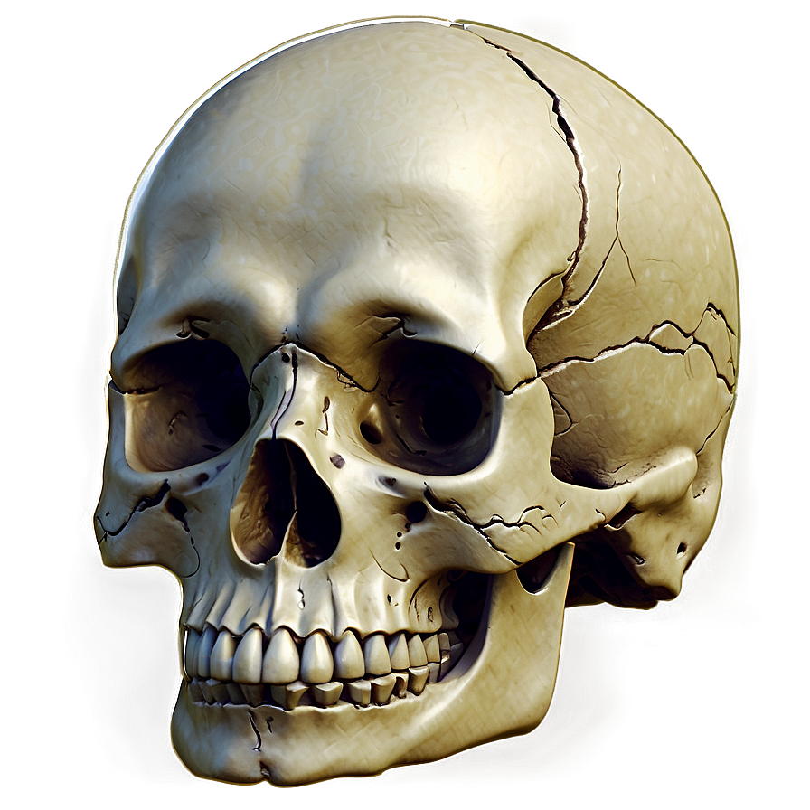 Easy Skull Sketch Png 06282024