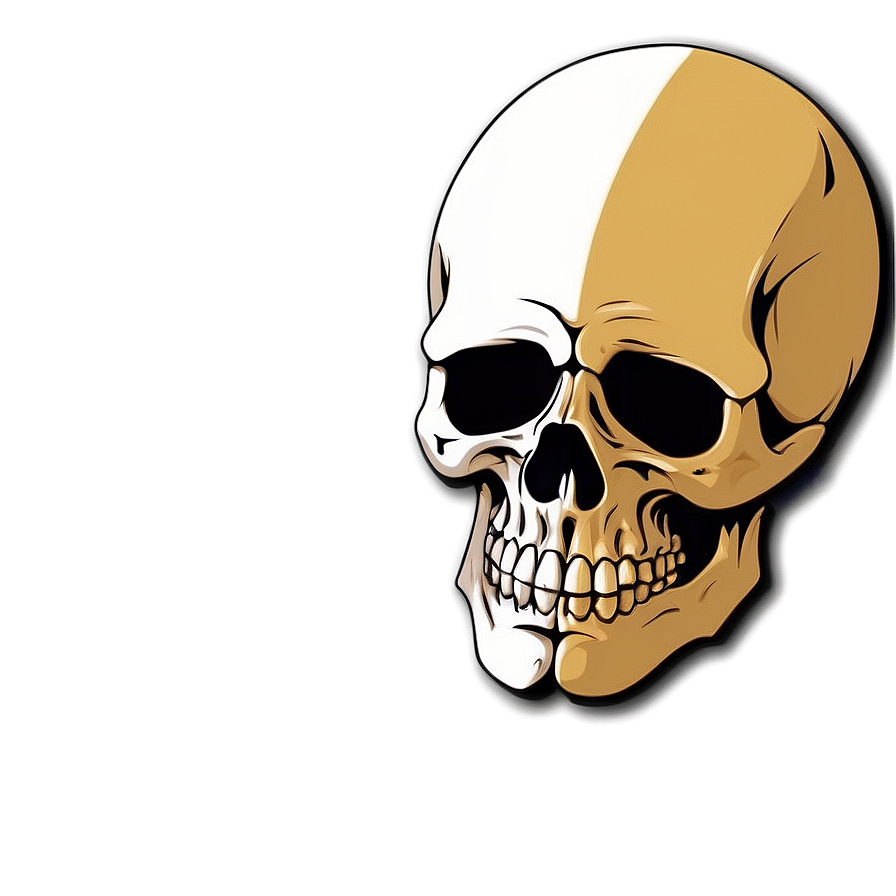 Easy Skull Vector Png 06282024