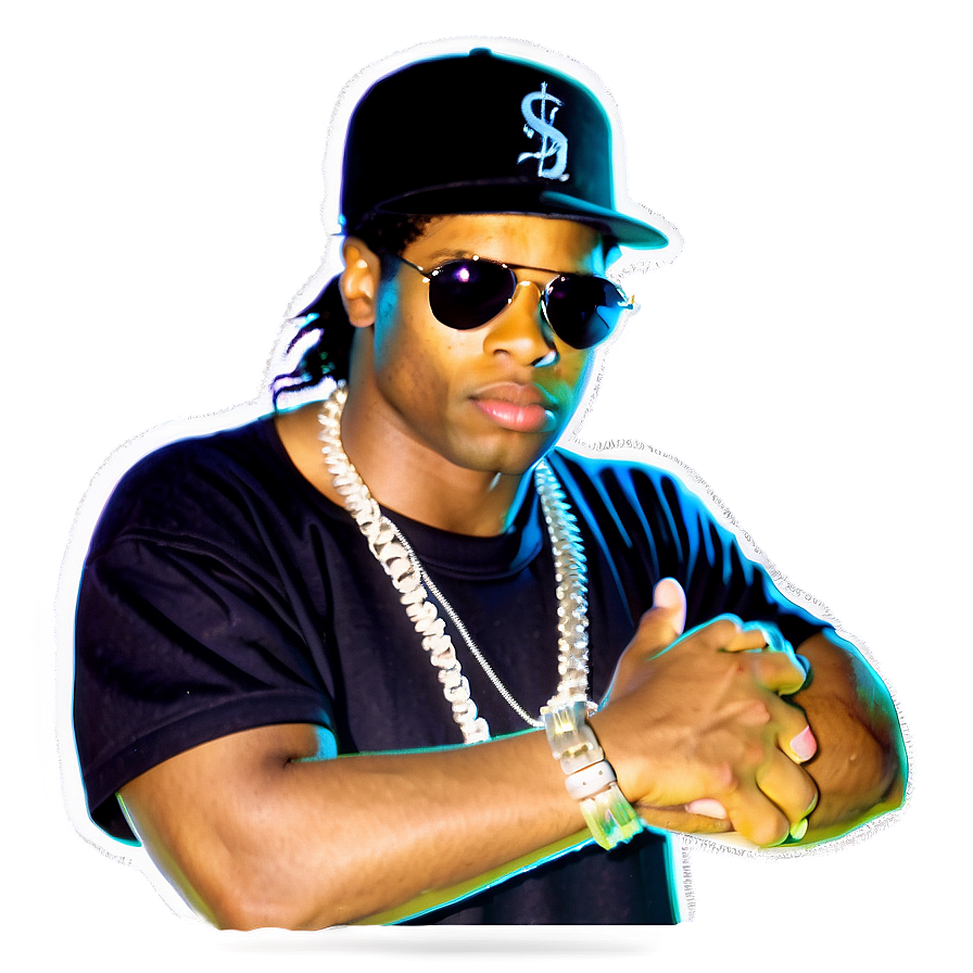 Eazy E Vintage Style Png Poj