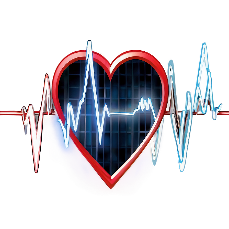 Ecg Heart Pulse Png Lug