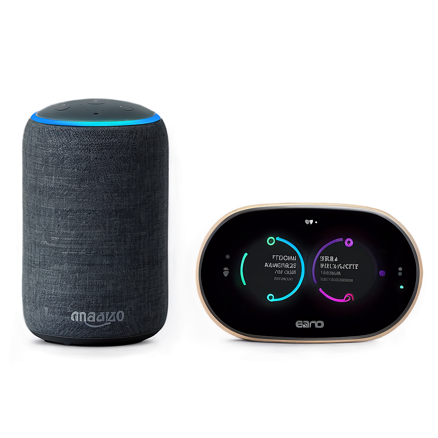 Echo Smart Speaker Charcoal Fabric Png Mfs7