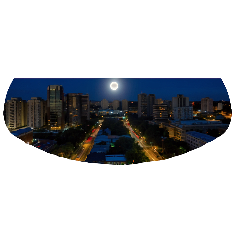 Eclipse Over Cityscape Png 55