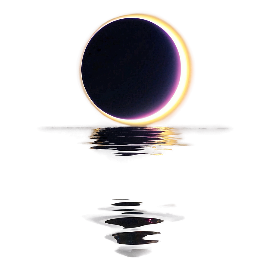 Eclipse Reflection Water Png Gvv94