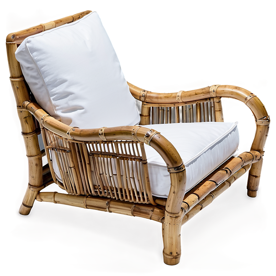 Eco-friendly Bamboo Armchair Png Vts30