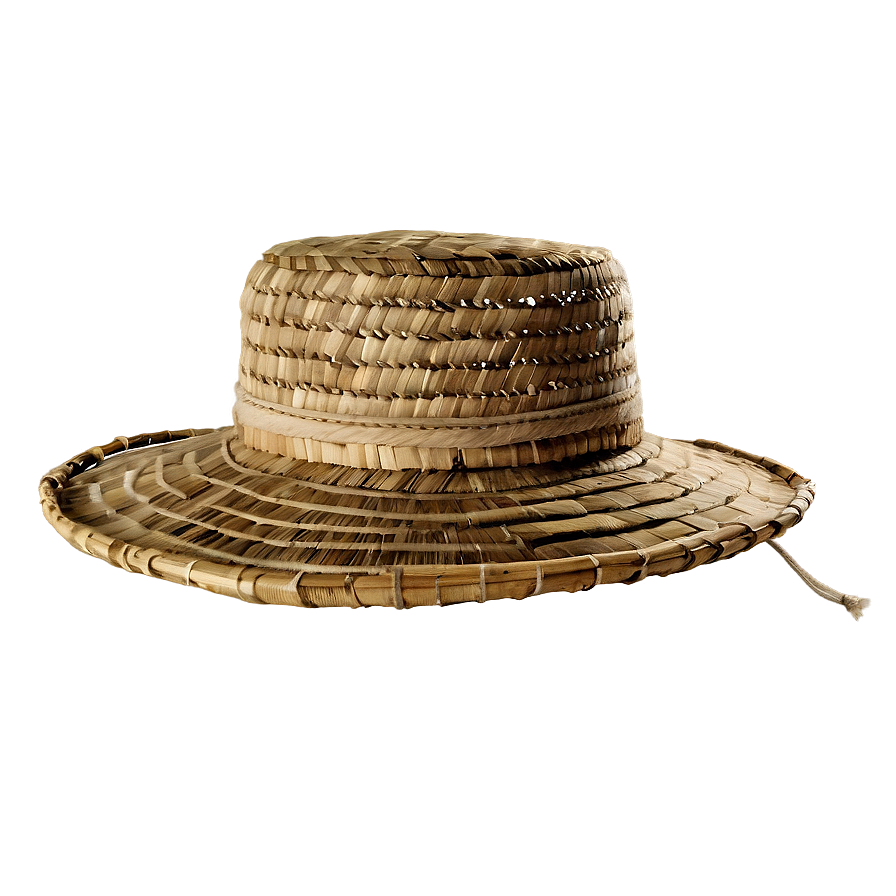 Eco-friendly Bamboo Farmer Hat Png 31