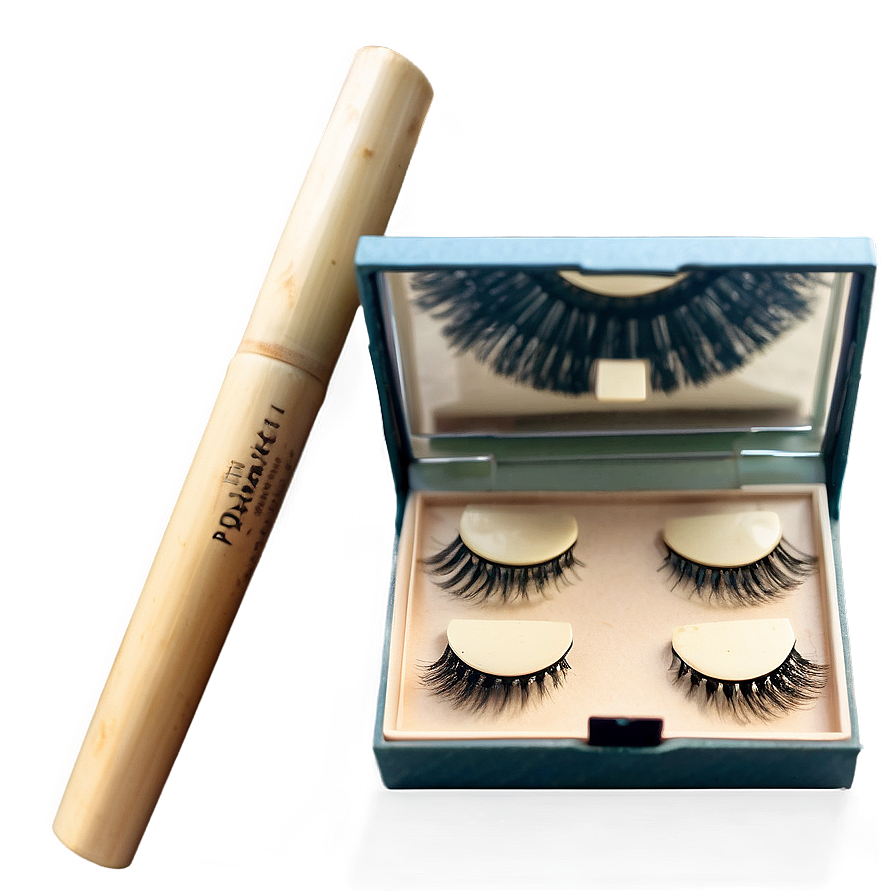 Eco-friendly Bamboo Lashes Png 05252024