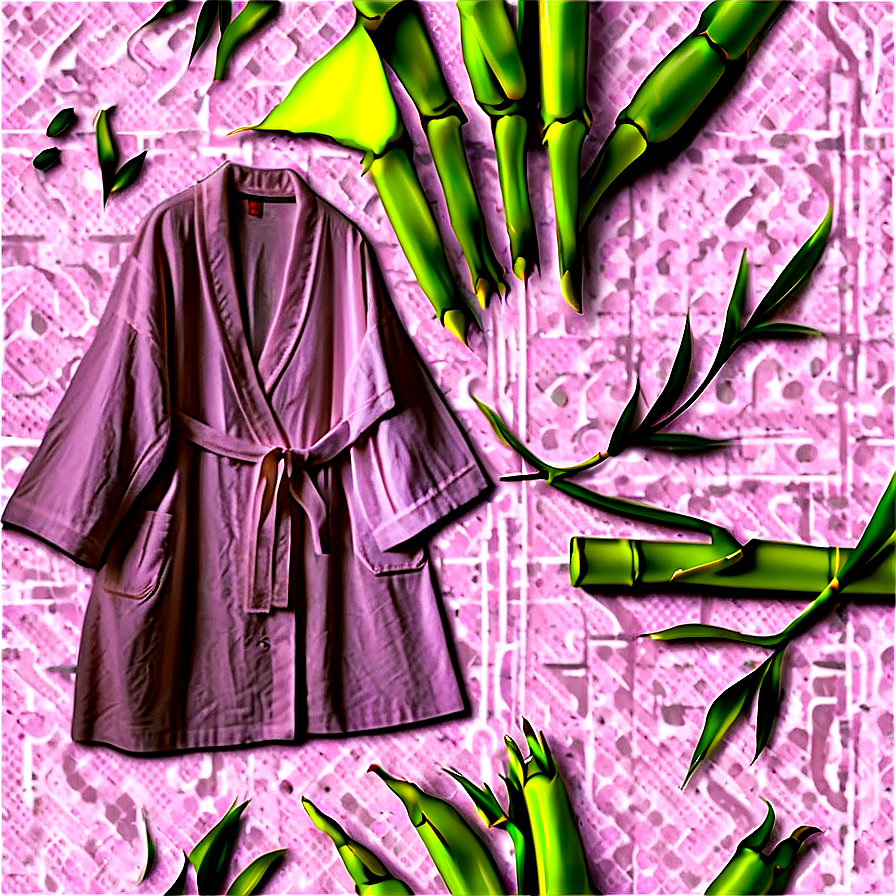 Eco-friendly Bamboo Robe Png 06132024