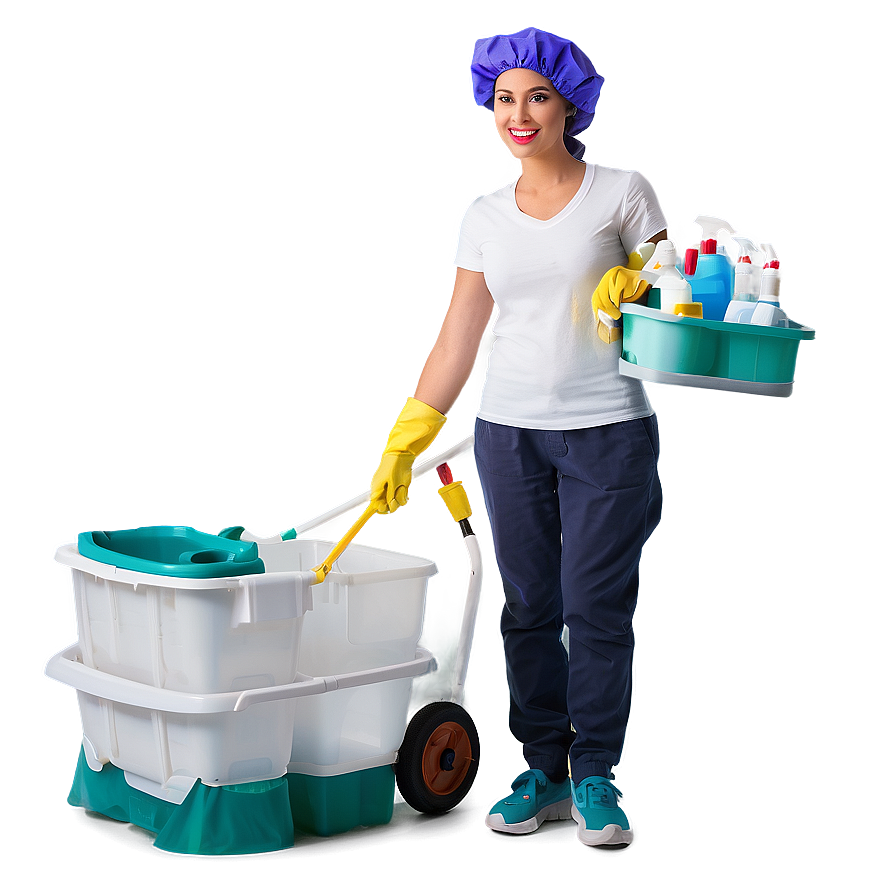 Eco-friendly Cleaning Lady Png Sjp