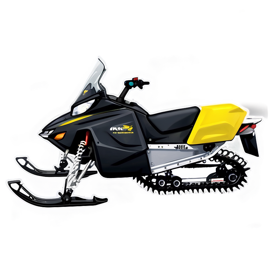 Eco-friendly Electric Snowmobile Png 06252024