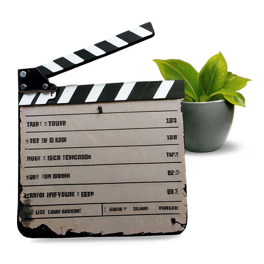 Eco-friendly Film Slate Png Oap42