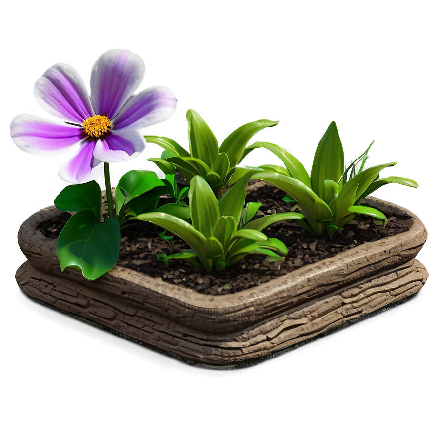 Eco-friendly Flower Bed Png Ywt