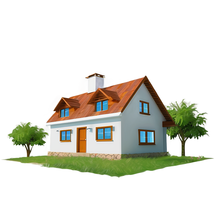 Eco-friendly House Clipart Png 20