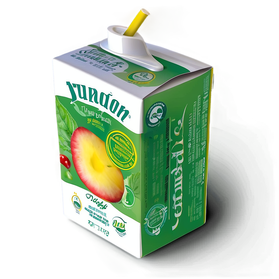 Eco-friendly Juice Box Png Vxn92