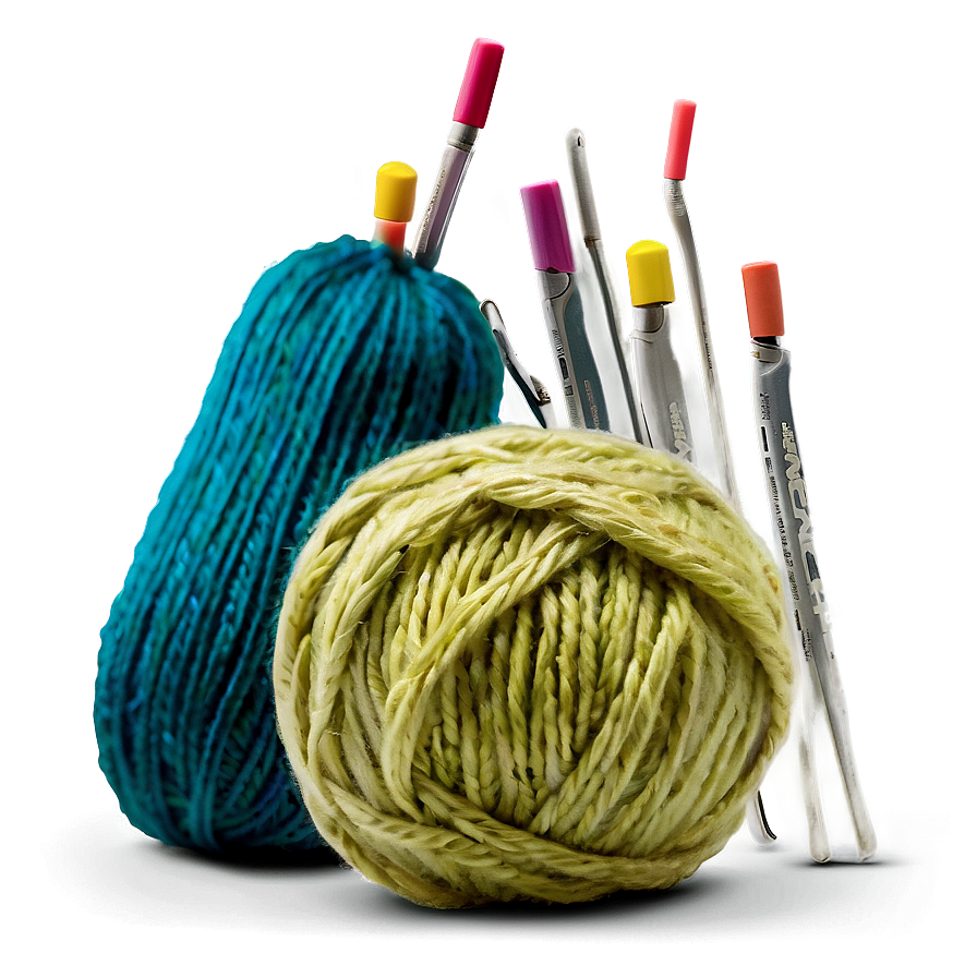 Eco-friendly Knitting Png 06252024