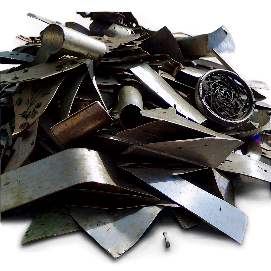 Eco-friendly Metal Scraps Png Pst