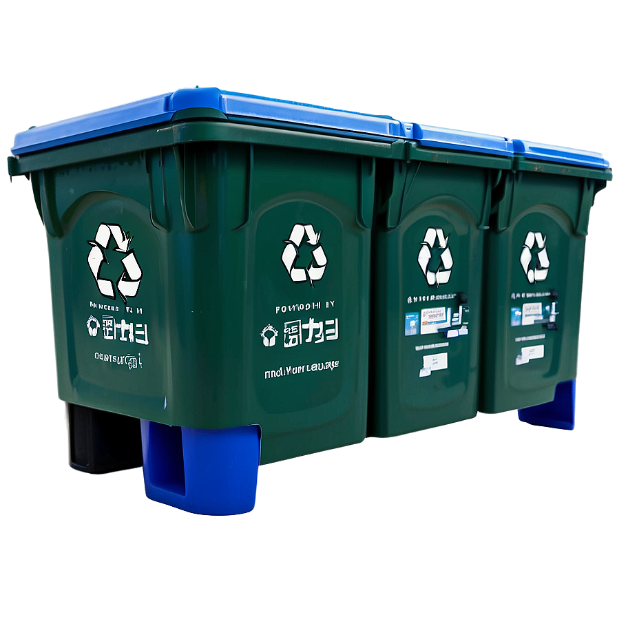 Eco-friendly Recycling Bin Png Wtm80