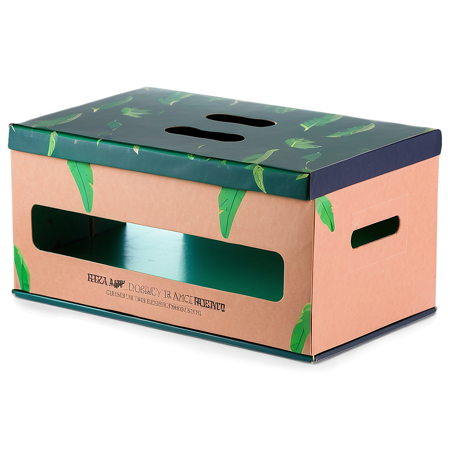 Eco-friendly Shoe Box Png 06202024