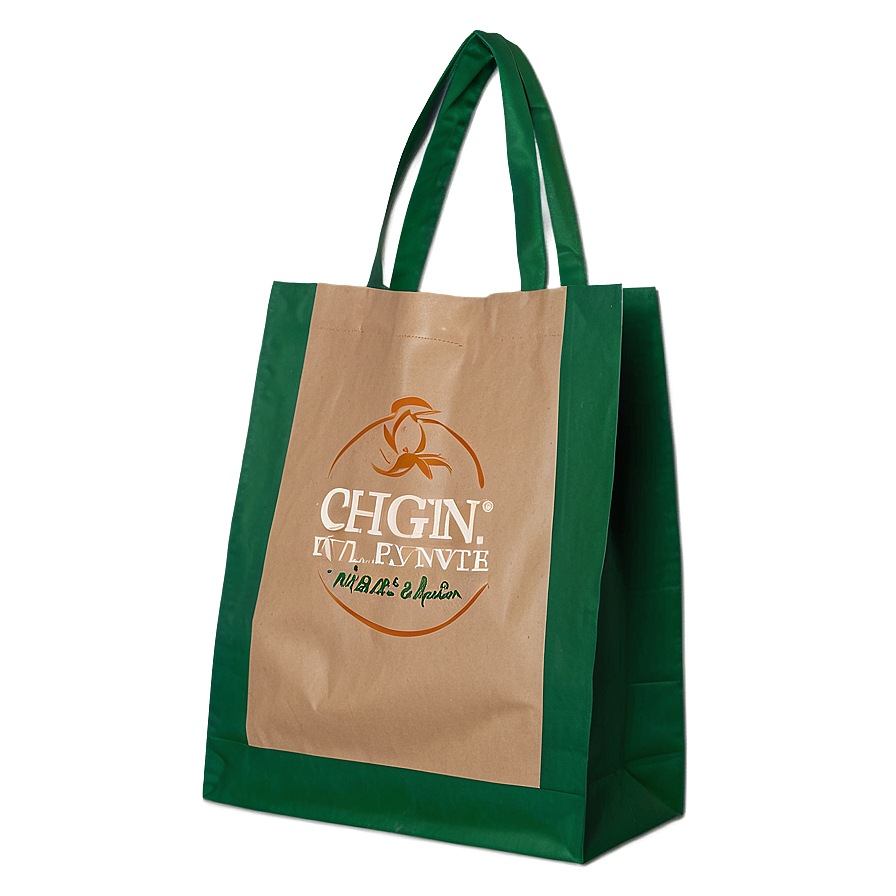 Eco-friendly Shopping Bag Png 05252024