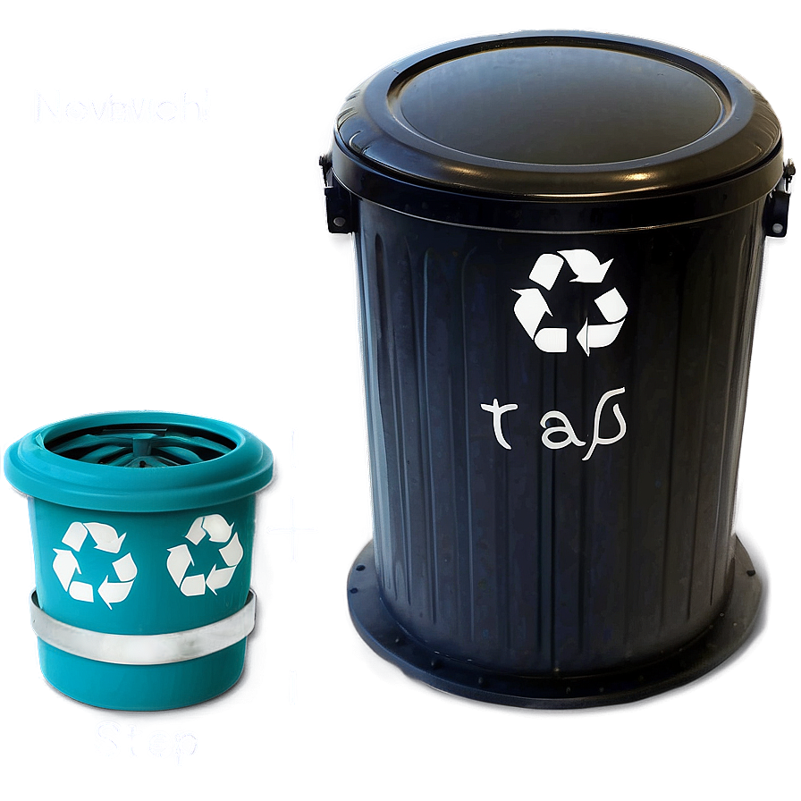 Eco-friendly Trash Bin System Png 67