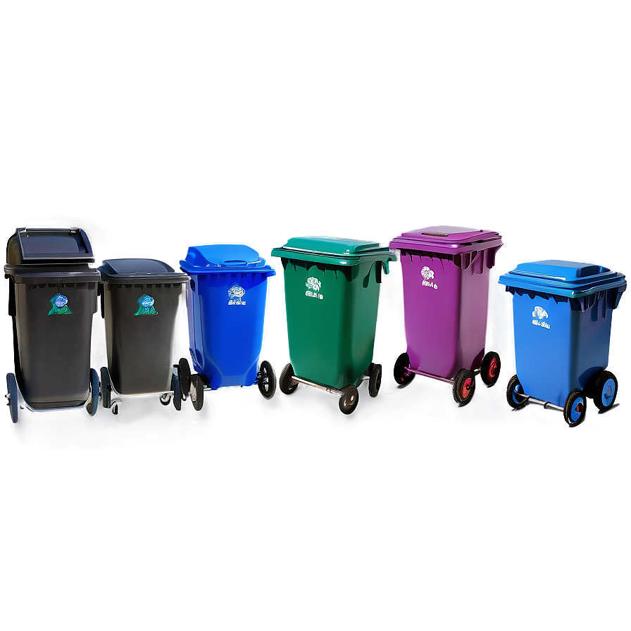 Eco-friendly Trash Bin System Png 86