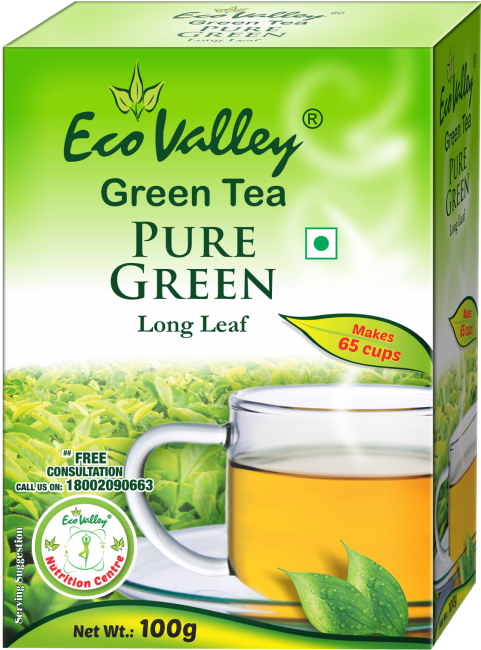 Eco Valley Pure Green Tea Box