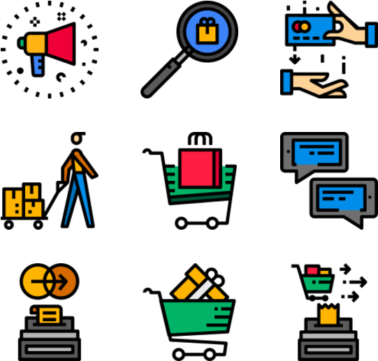 Ecommerce Icons Set